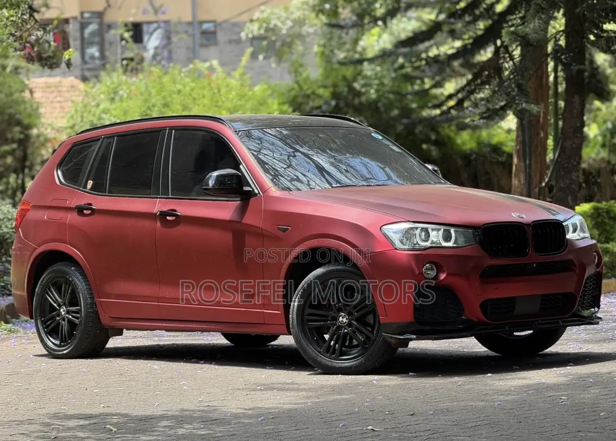 BMW X3 2018 Maroon