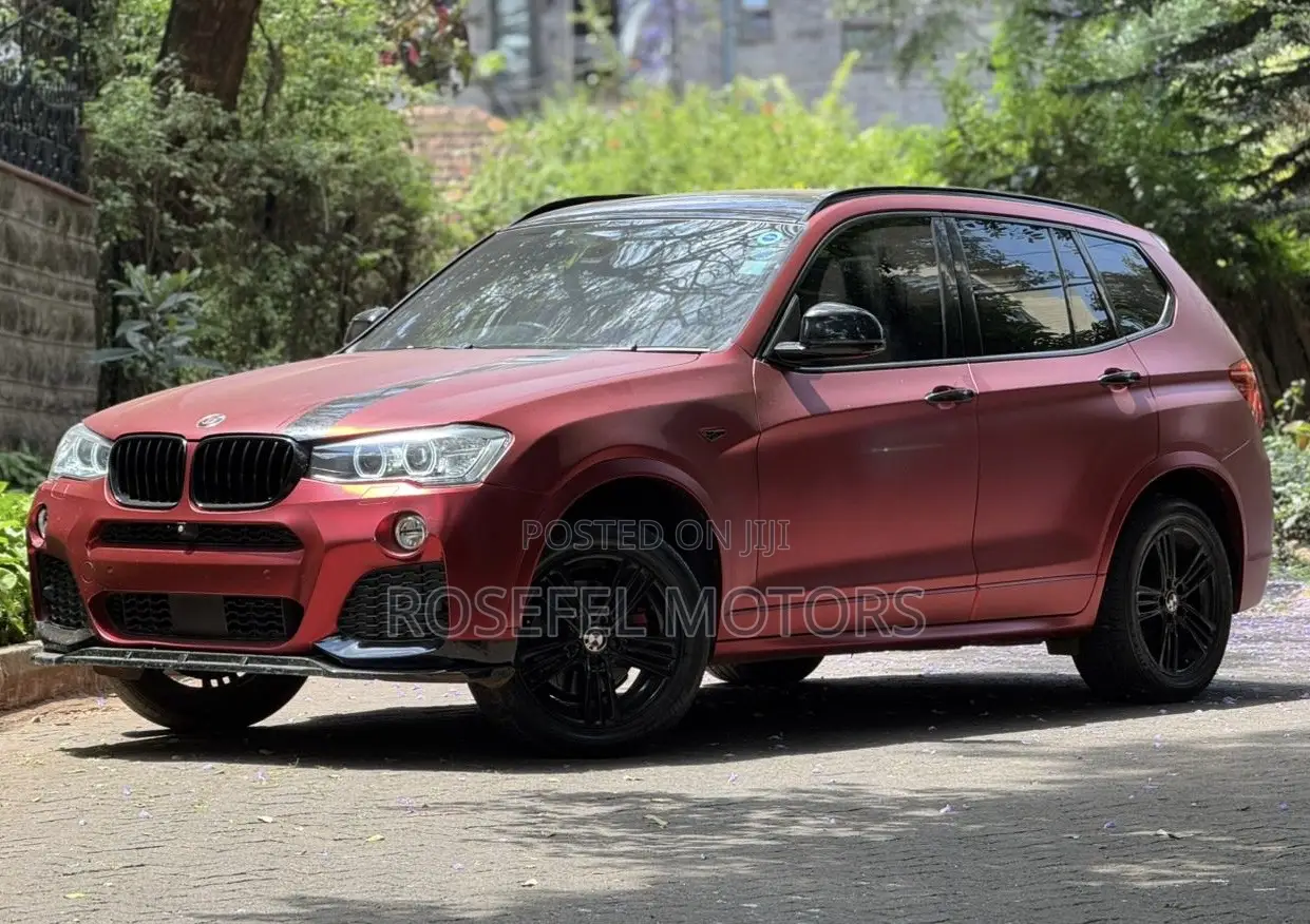 BMW X3 2018 Maroon