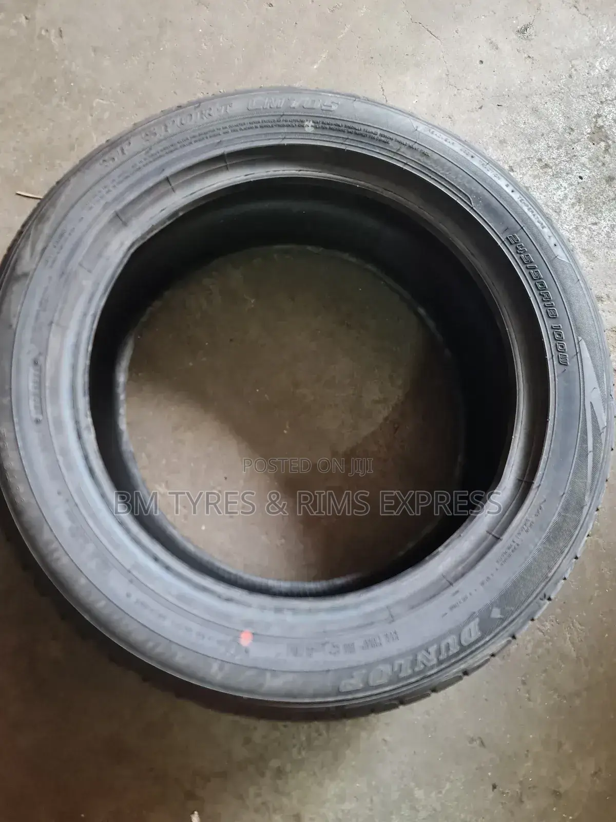 245 /50 R18 Dunlop Tyres (Sp Sport 705)Japan.