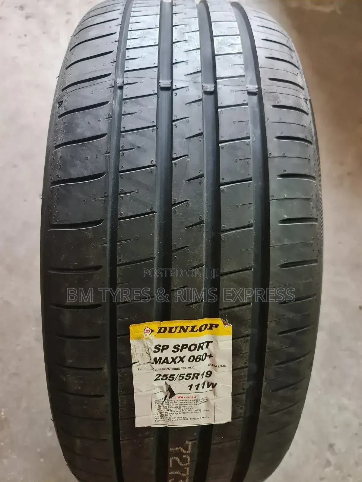 255 /55 R19 Dunlop Tyres (Sp Sport Max060+)