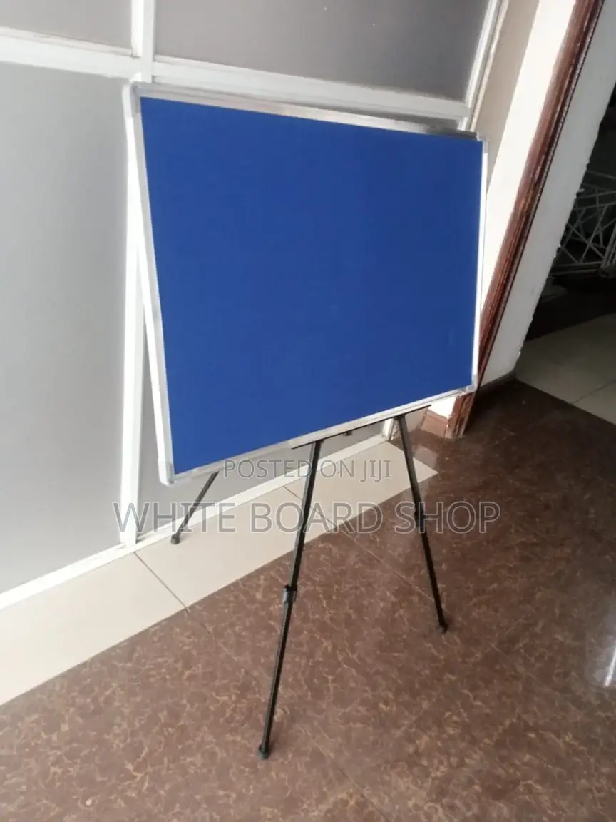 Imported Tripod White Board Stand (90cm X 60cm)