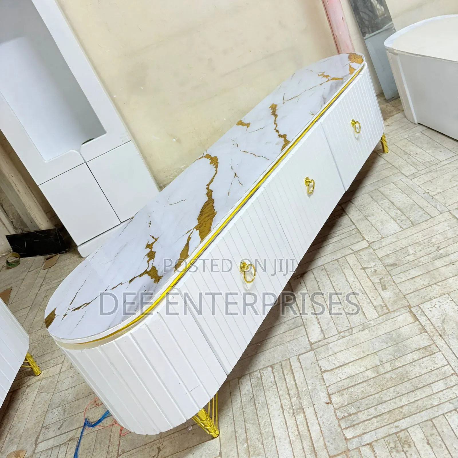6fts With Marble Coating Tv Stand
