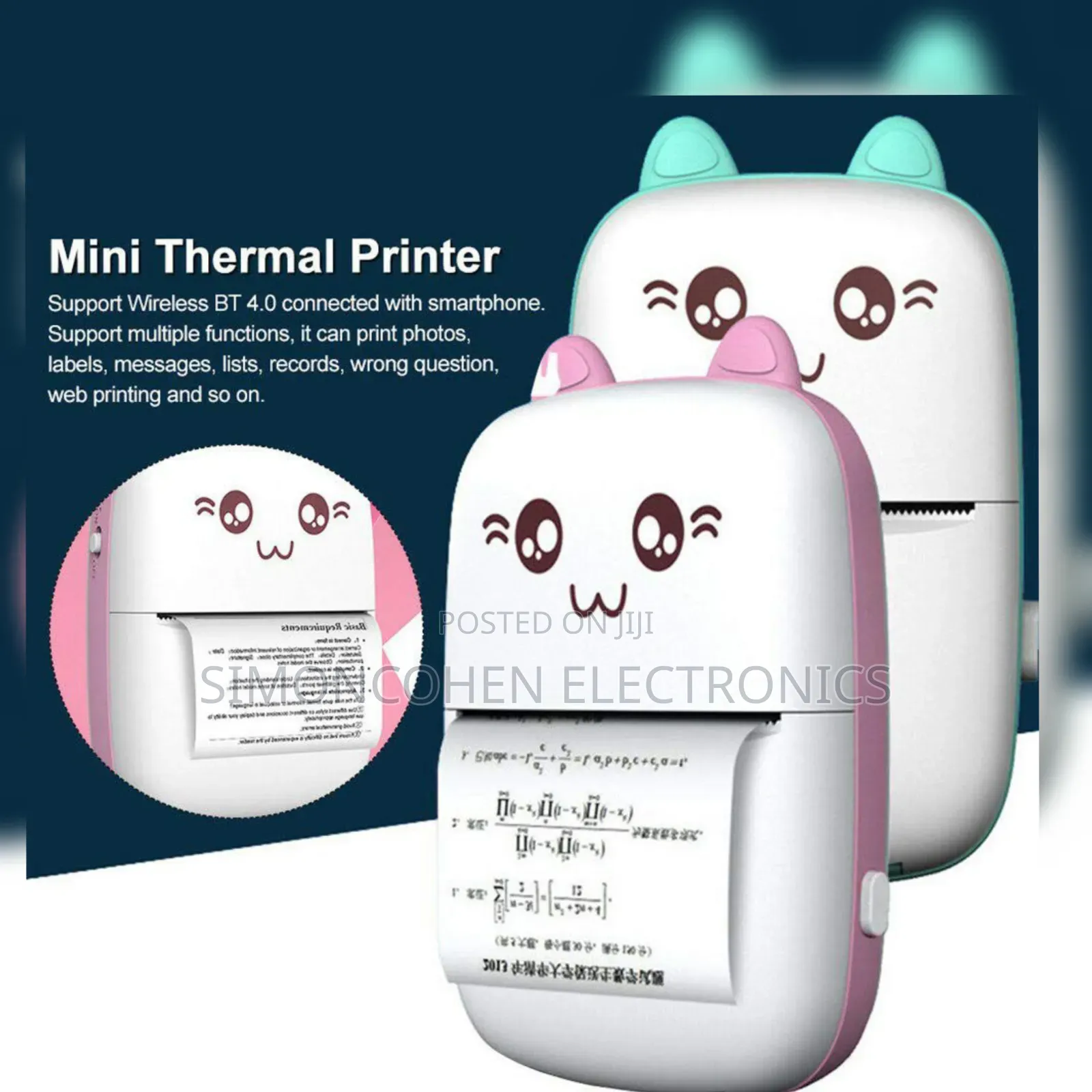 Portable Mini Pocket Printer