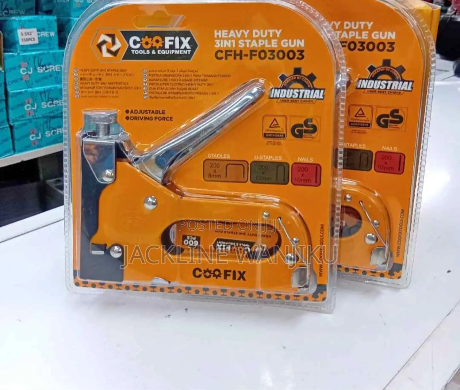 New Coofix Staple Gun Machine/ Manual Staple Gun