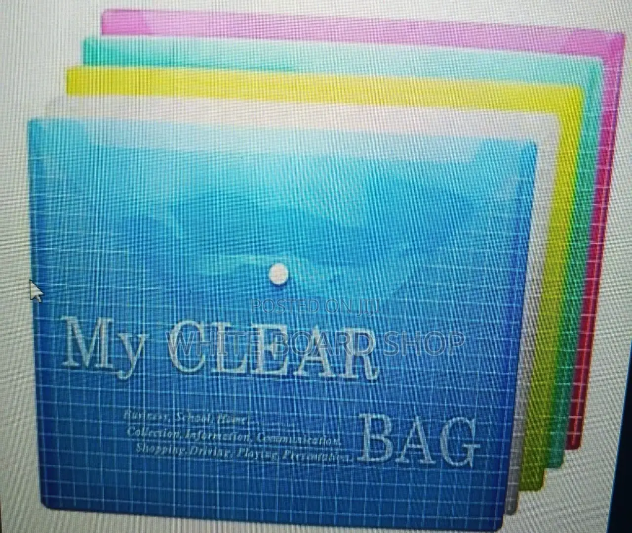 Document Holder Clear Bag Dozen