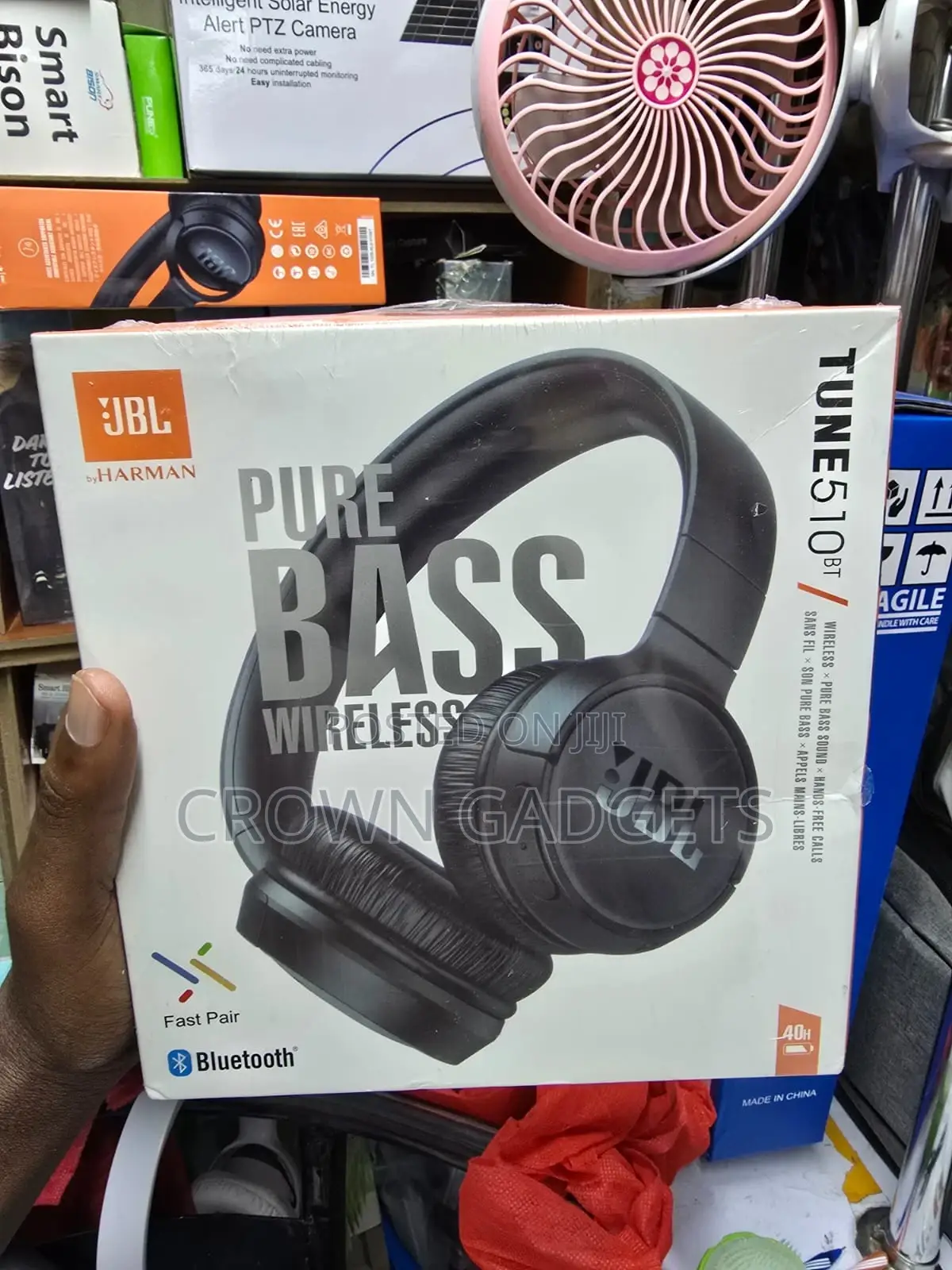 Jbl Over-ear Wireless Headphones Pure Bass High-quality Sound