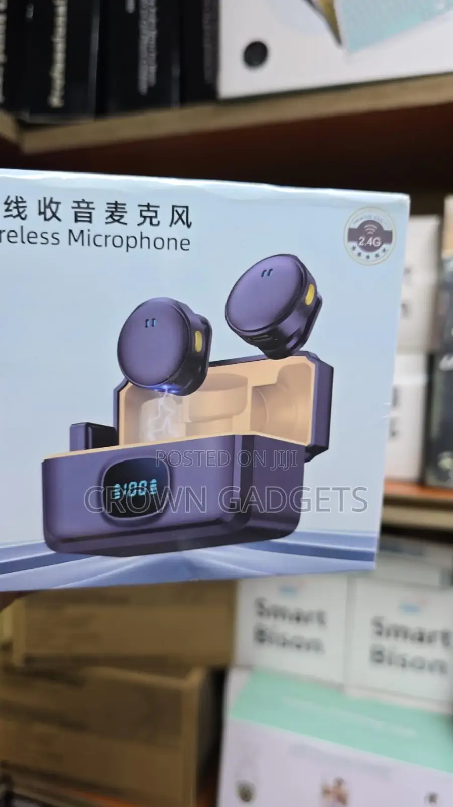 Q8/M2 Wireless Mic Type-C Noise Cancelling Lavalier Microphone