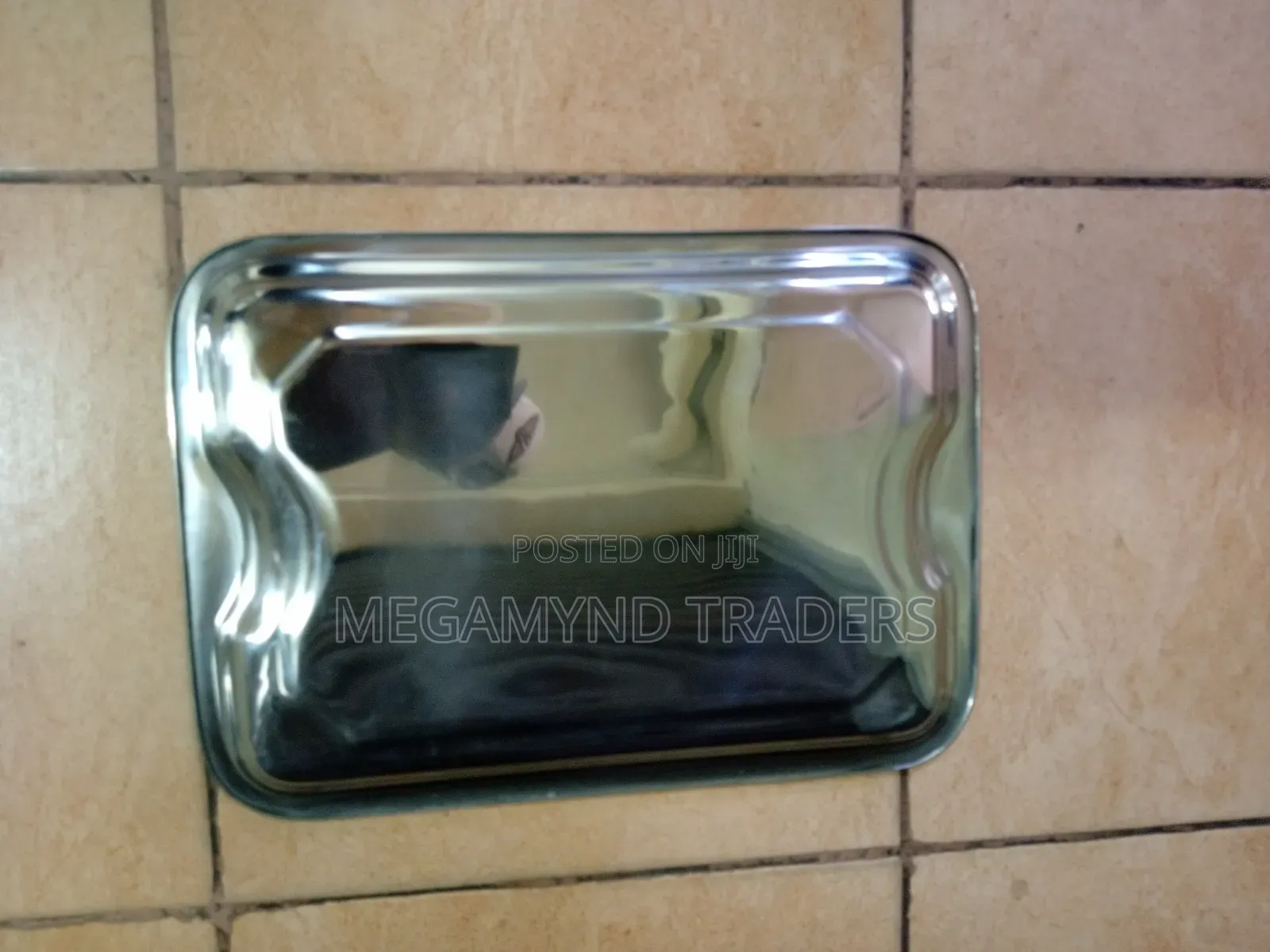 Serving Tray / Rectangle Stainless Steel Tray 38cm*27cm/ Platter