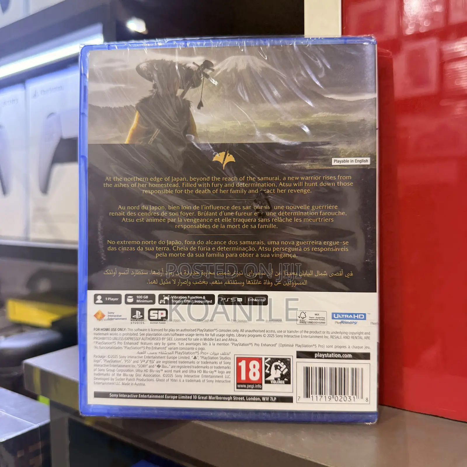 Ghost of Yotei!! Ps5 Game Yotei