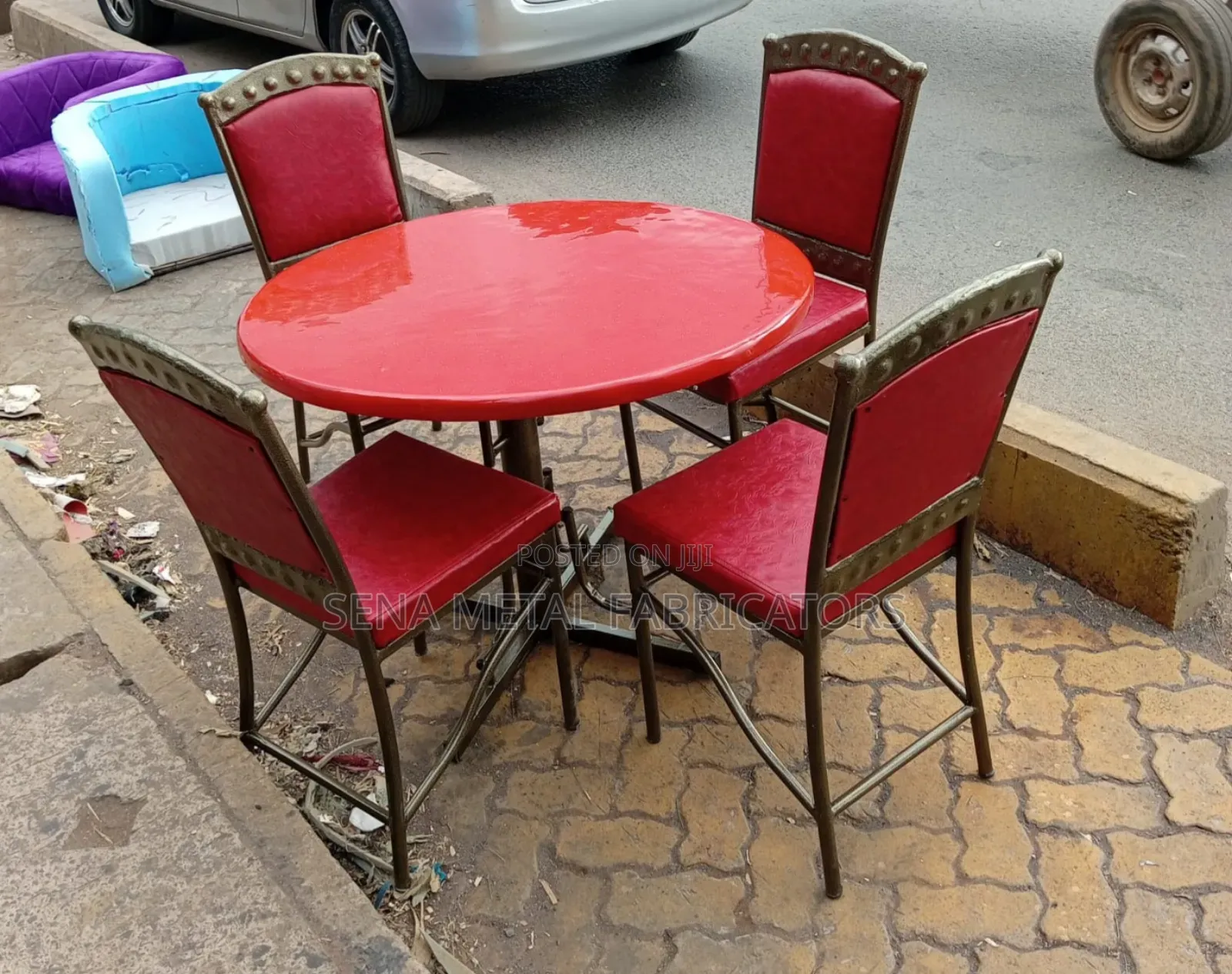 Red Restaurant or Hotel Set