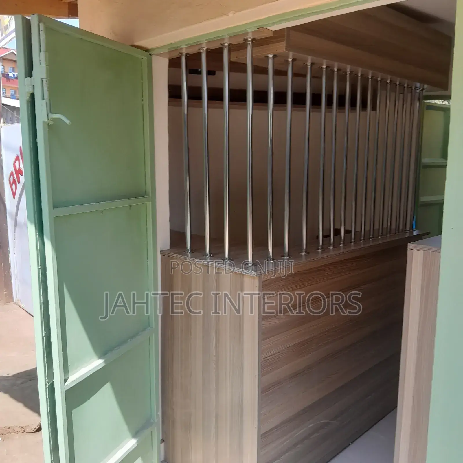 Carpentry Work Cyber Booth Making