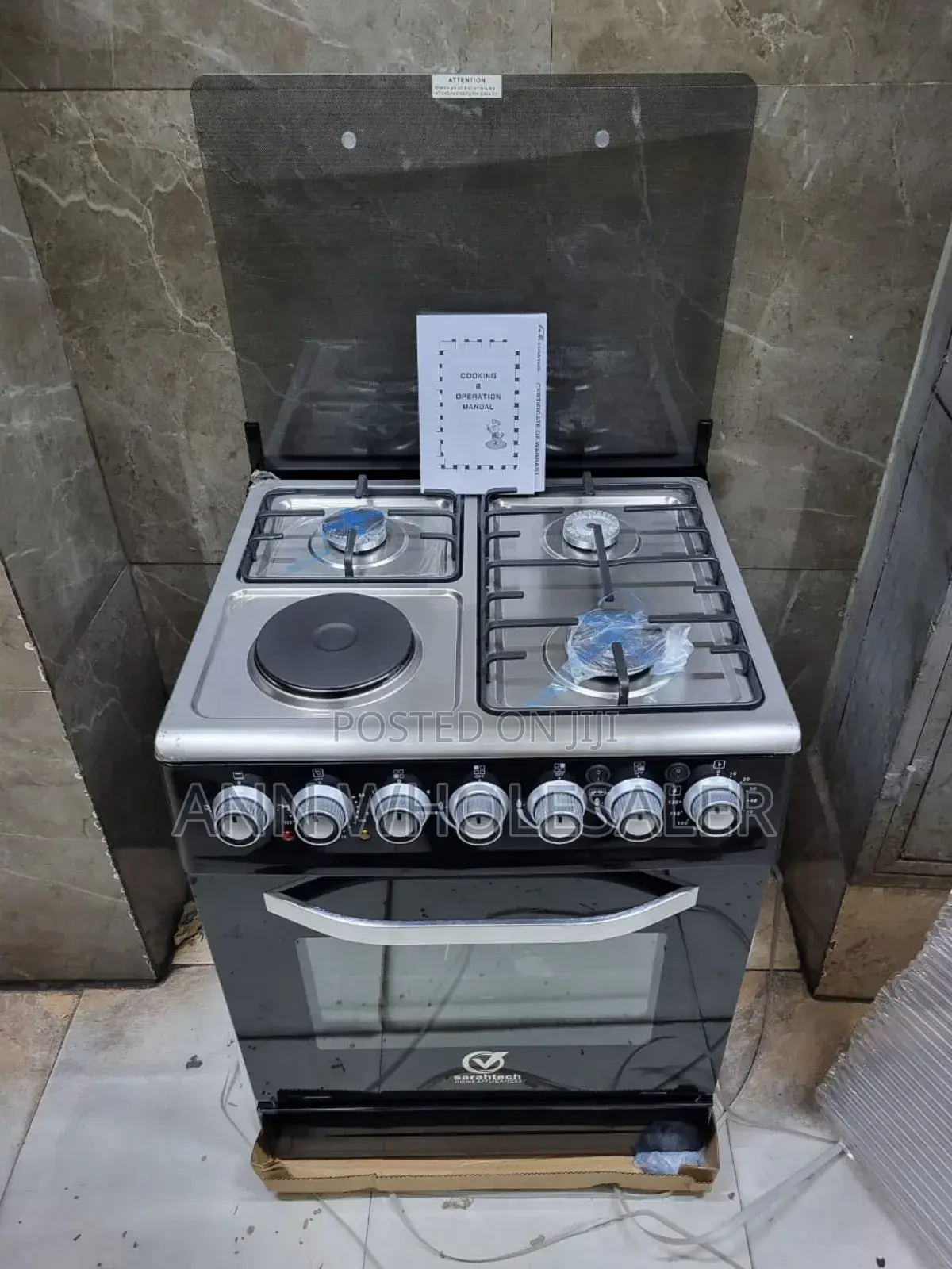 50*55 Sarahtech 3+1 Jet Standing Cooker