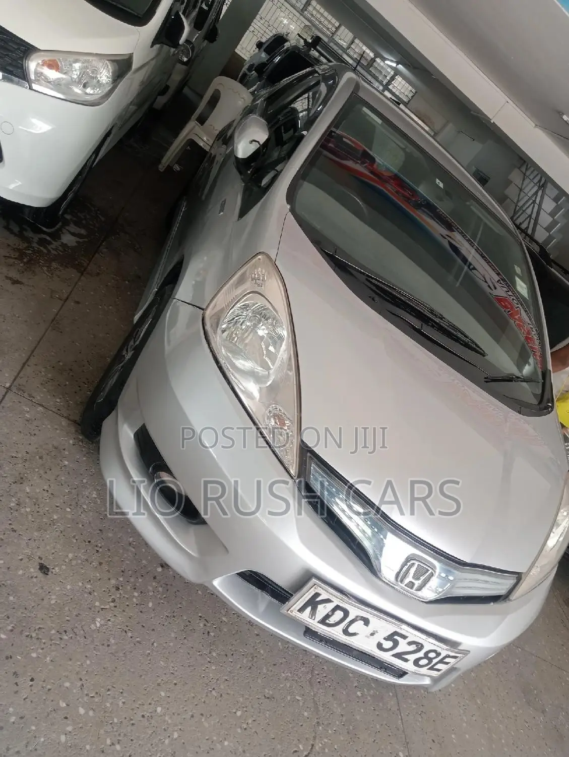 Honda Fit Shuttle 2014 Silver