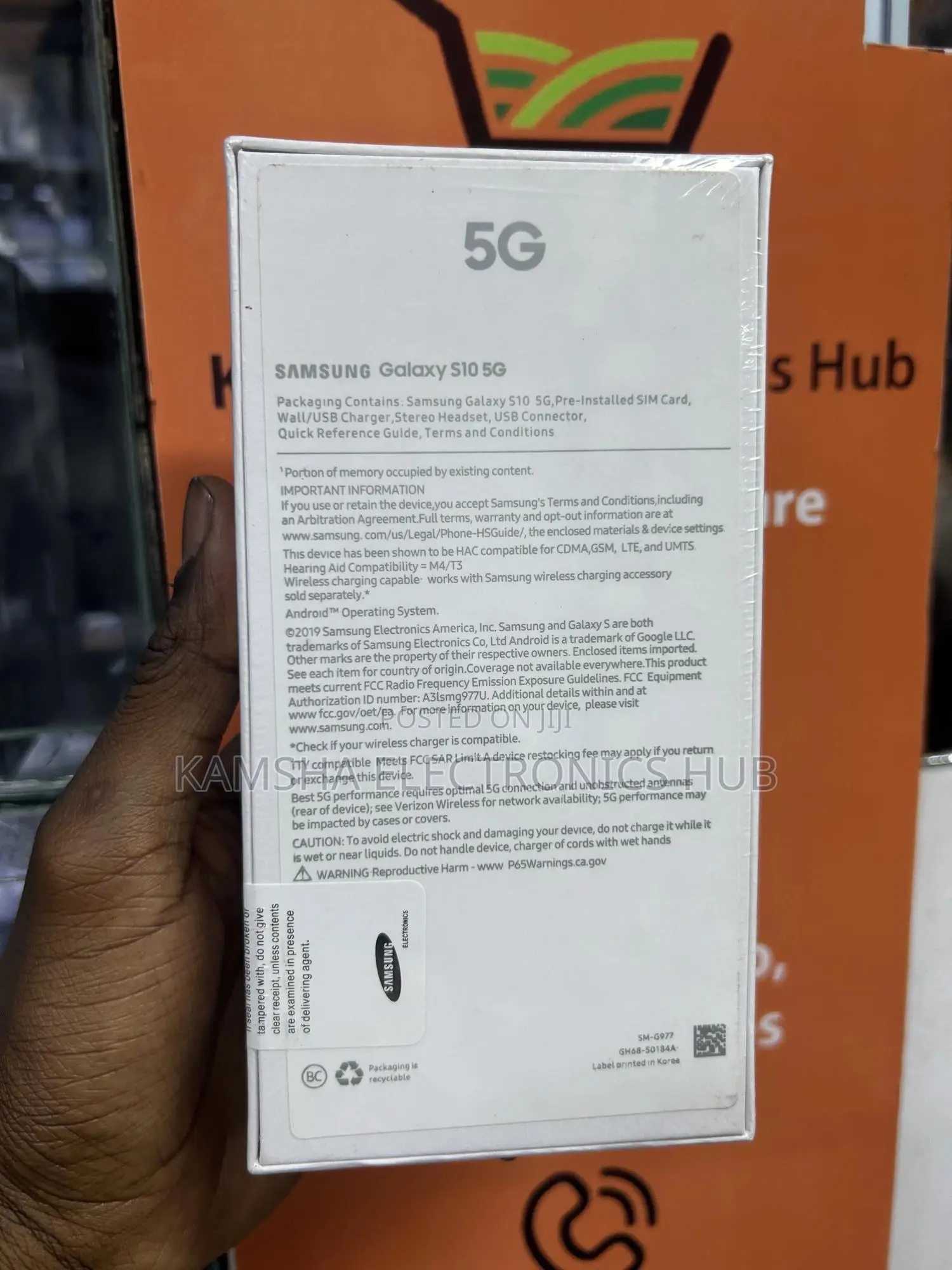 New Samsung Galaxy S10 5G 512 GB Black
