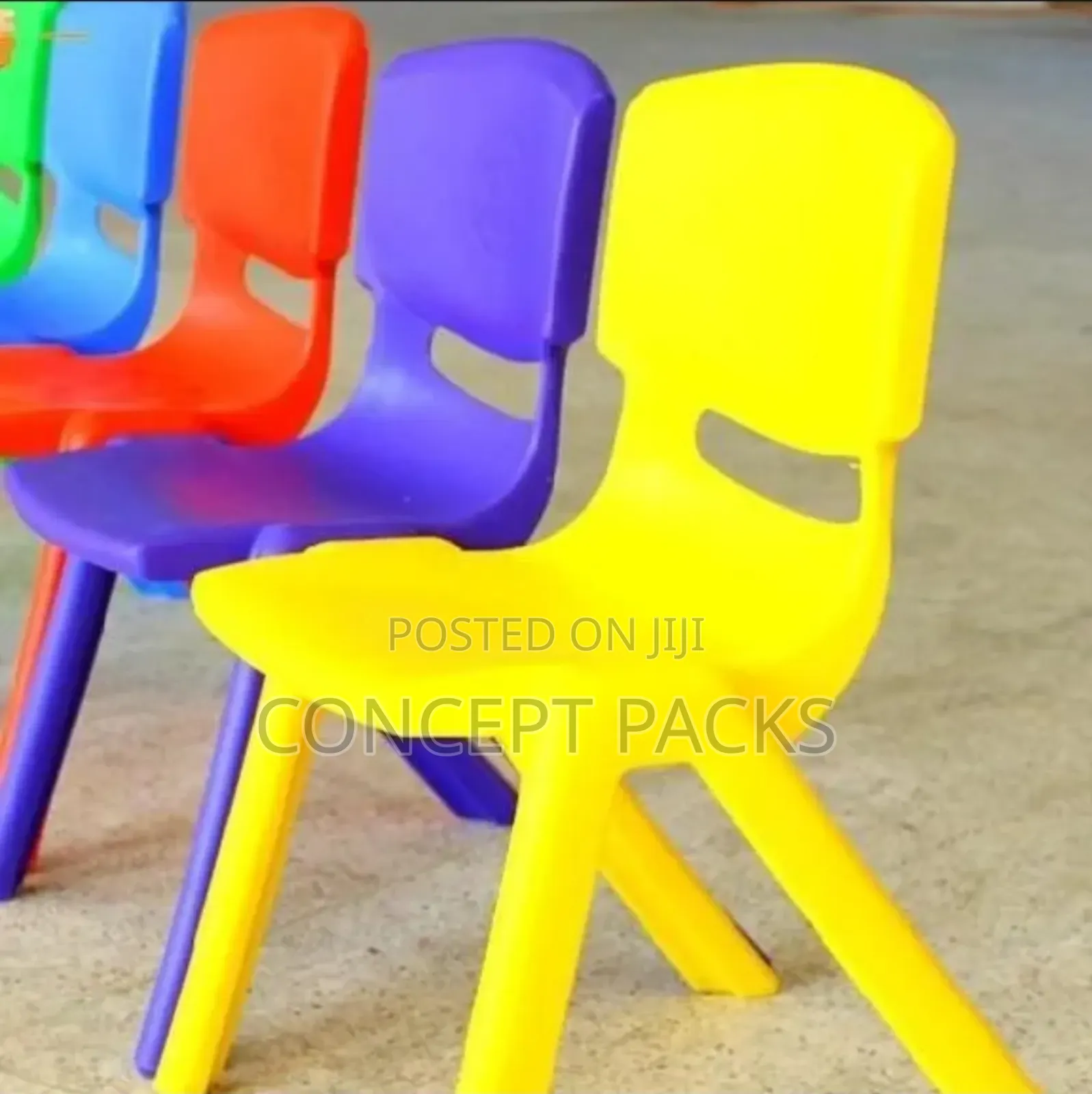 Colorful Kindergarten Plastic Chairs