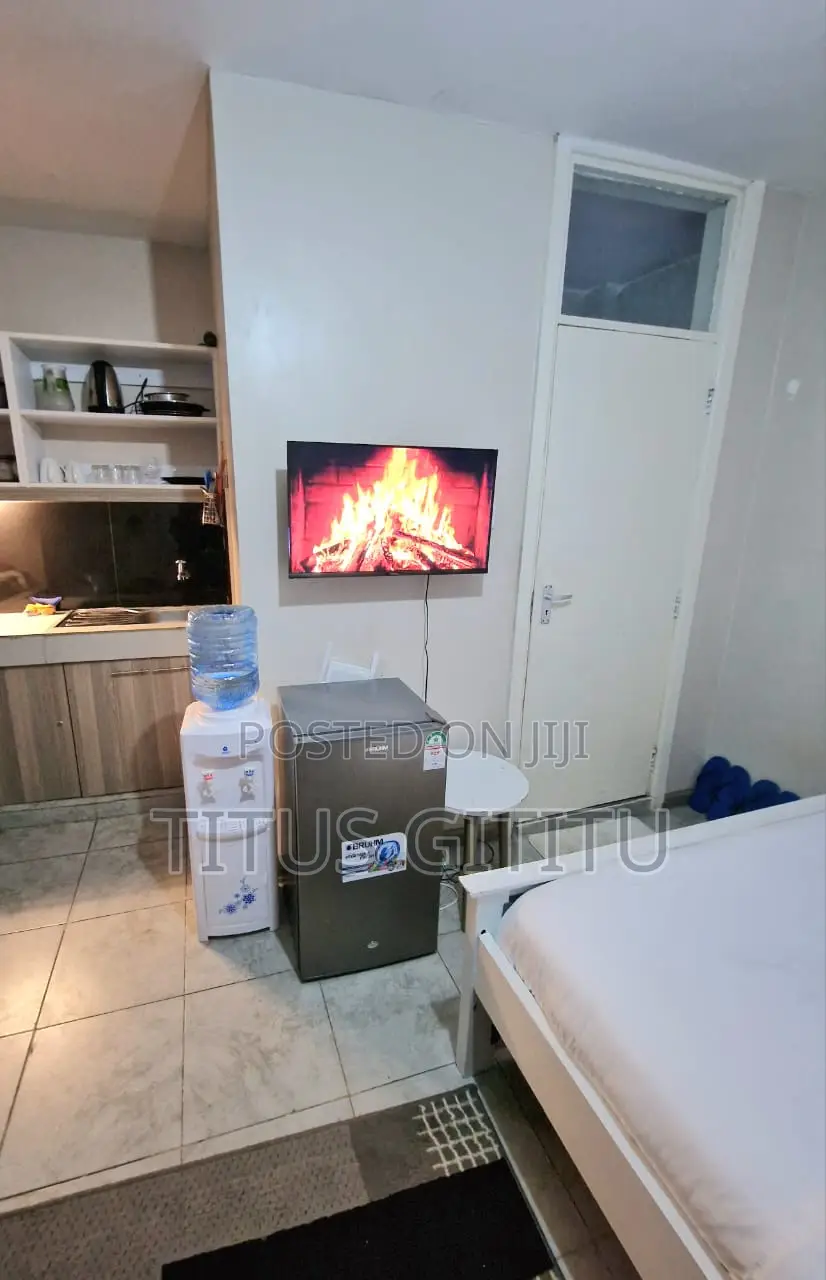 Cozy Studio Airbnb in Tsavo Roysambu | Furnished | Free Parking