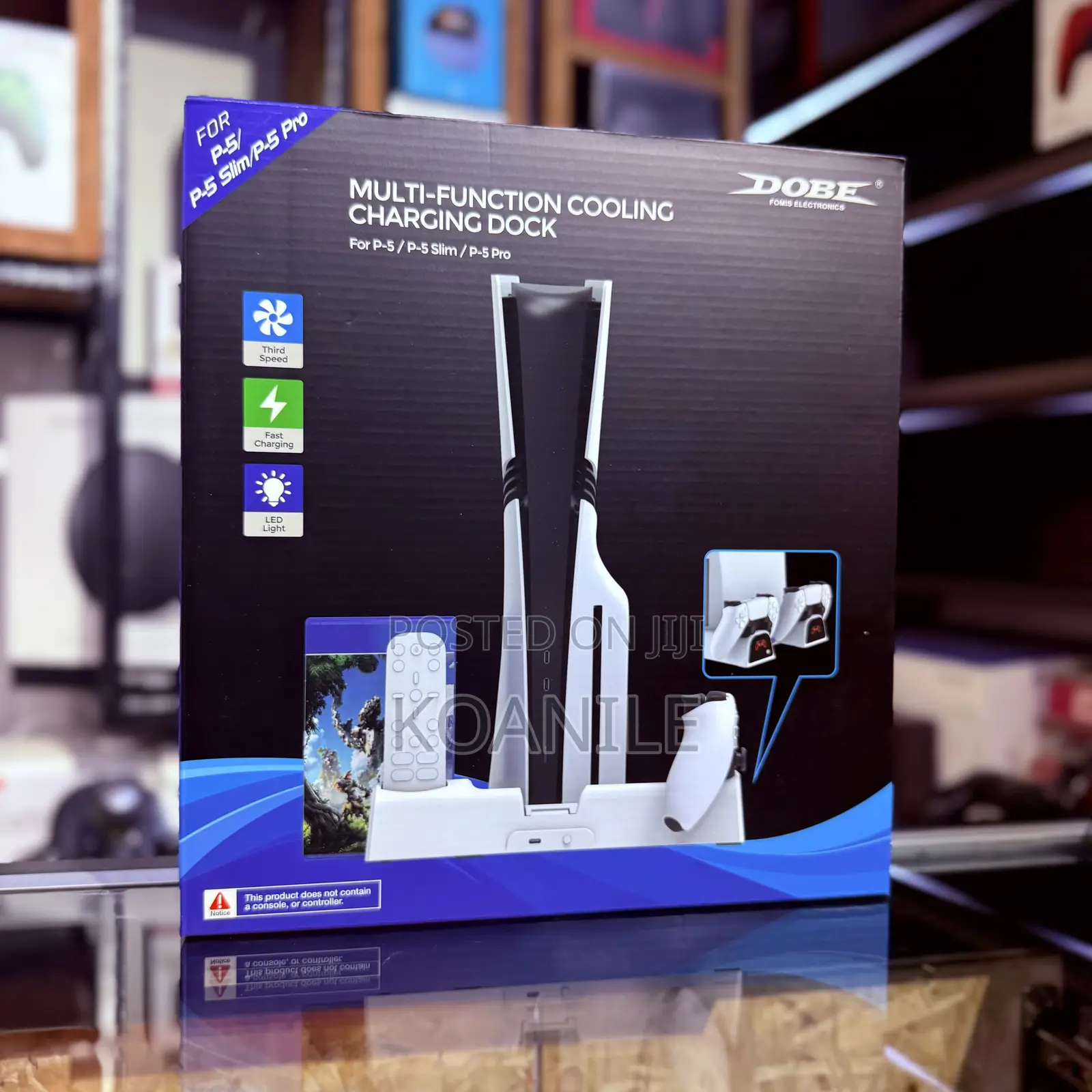 Dobe Ps5 Slim Multi Function Cooling Charging Dock