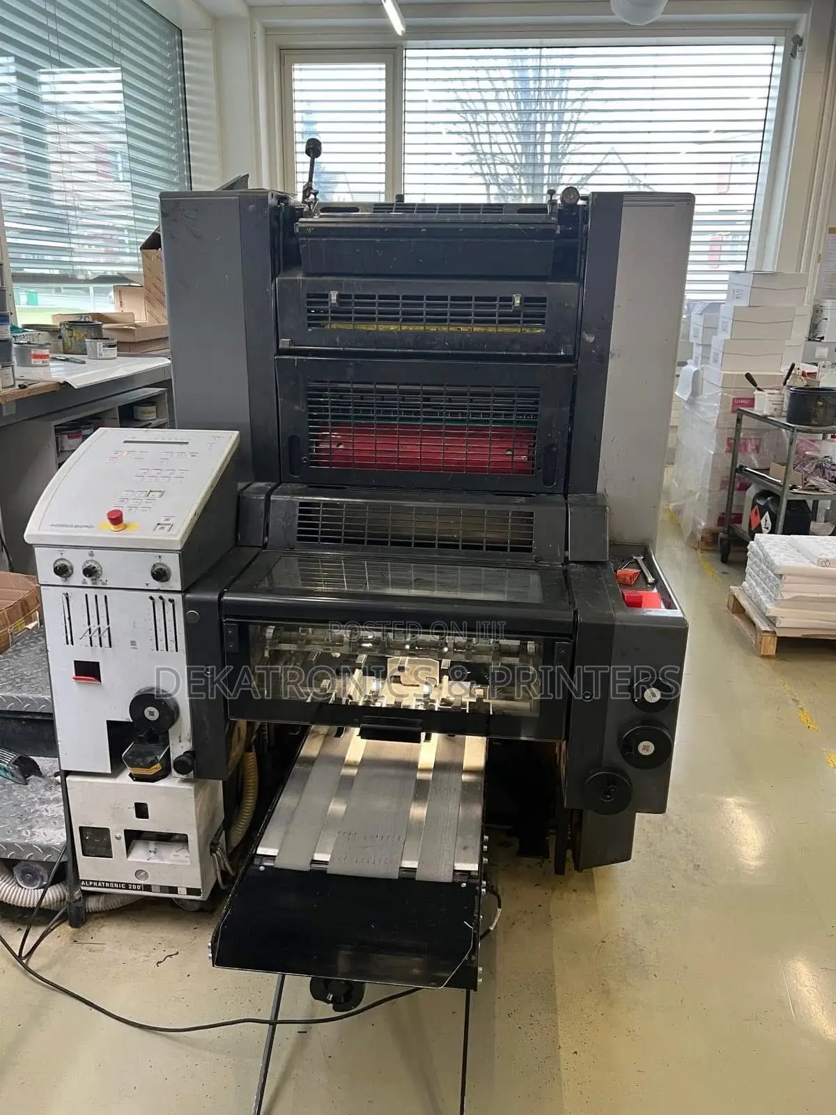 Sm 52-2 Speedmaster Heidelberg Ex German Offset Printing Press Machine