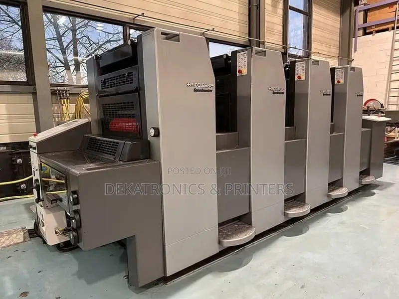 Sm 52-4 Speedmaster Heidelberg Ex German Offset Printing Press Machine