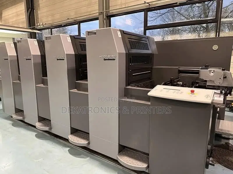 Sm 52-4 Speedmaster Heidelberg Ex German Offset Printing Press Machine
