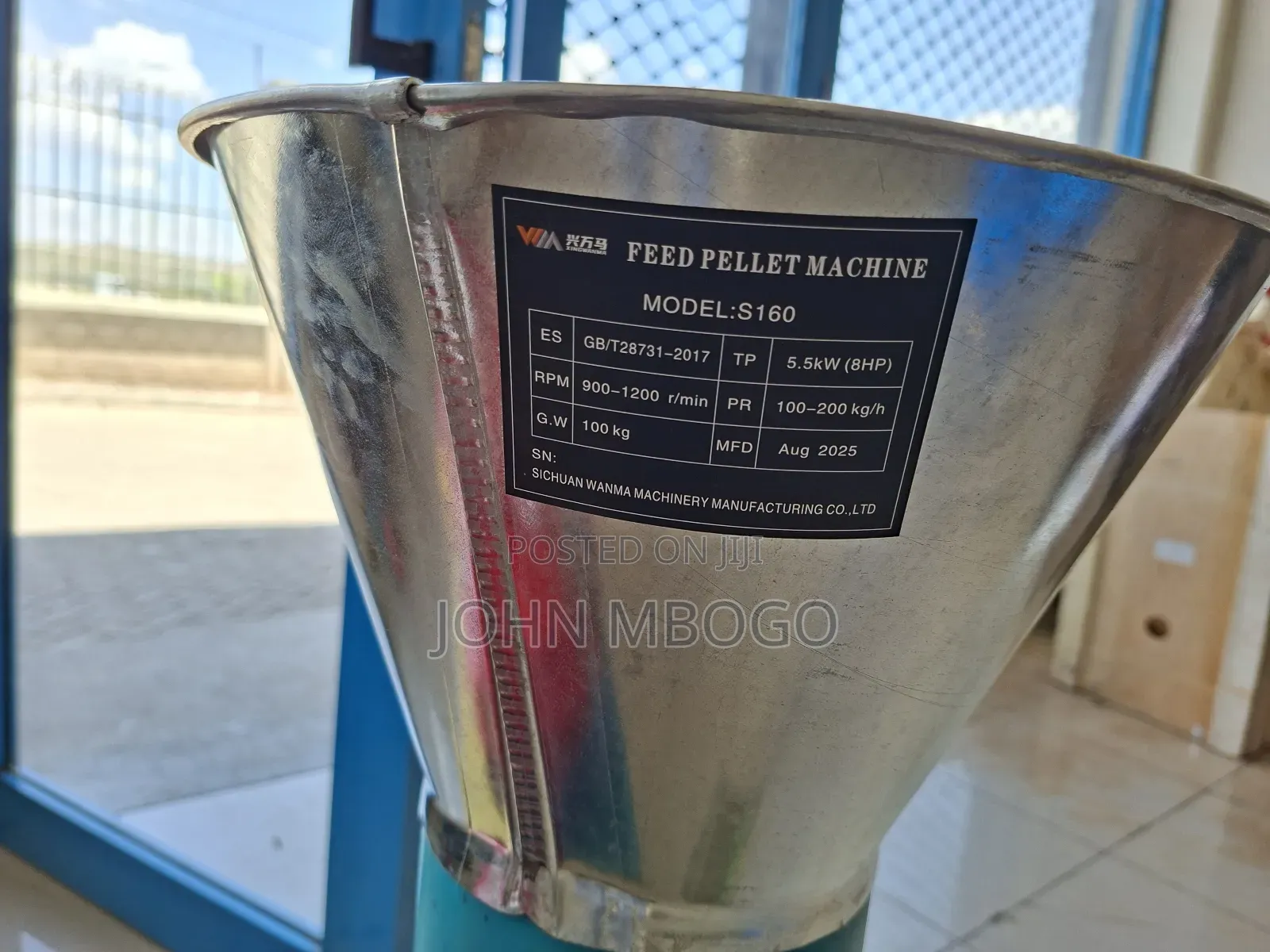 Engine Driven Pellet Making Machine