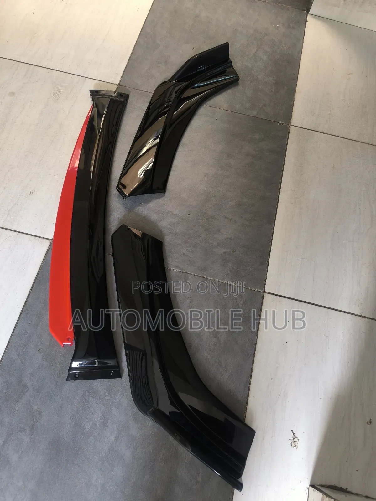 Front Splitter Protector for All Cars | Sporty Abs Rubber Lip