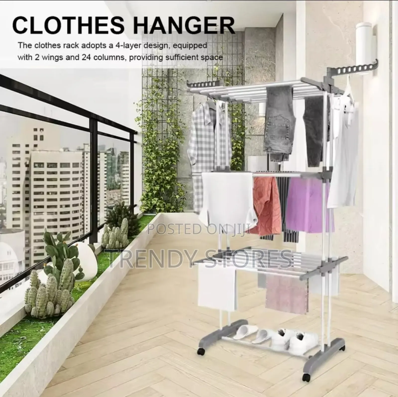 Portable Clothes Drying Rack