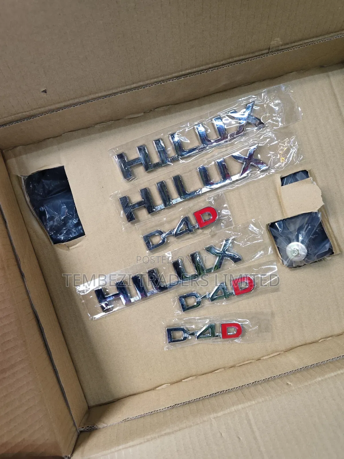 Emblem Toyota Hilux/D4d