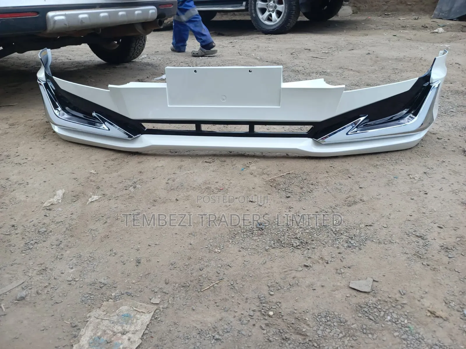 Front Bumper Lip Prado 120