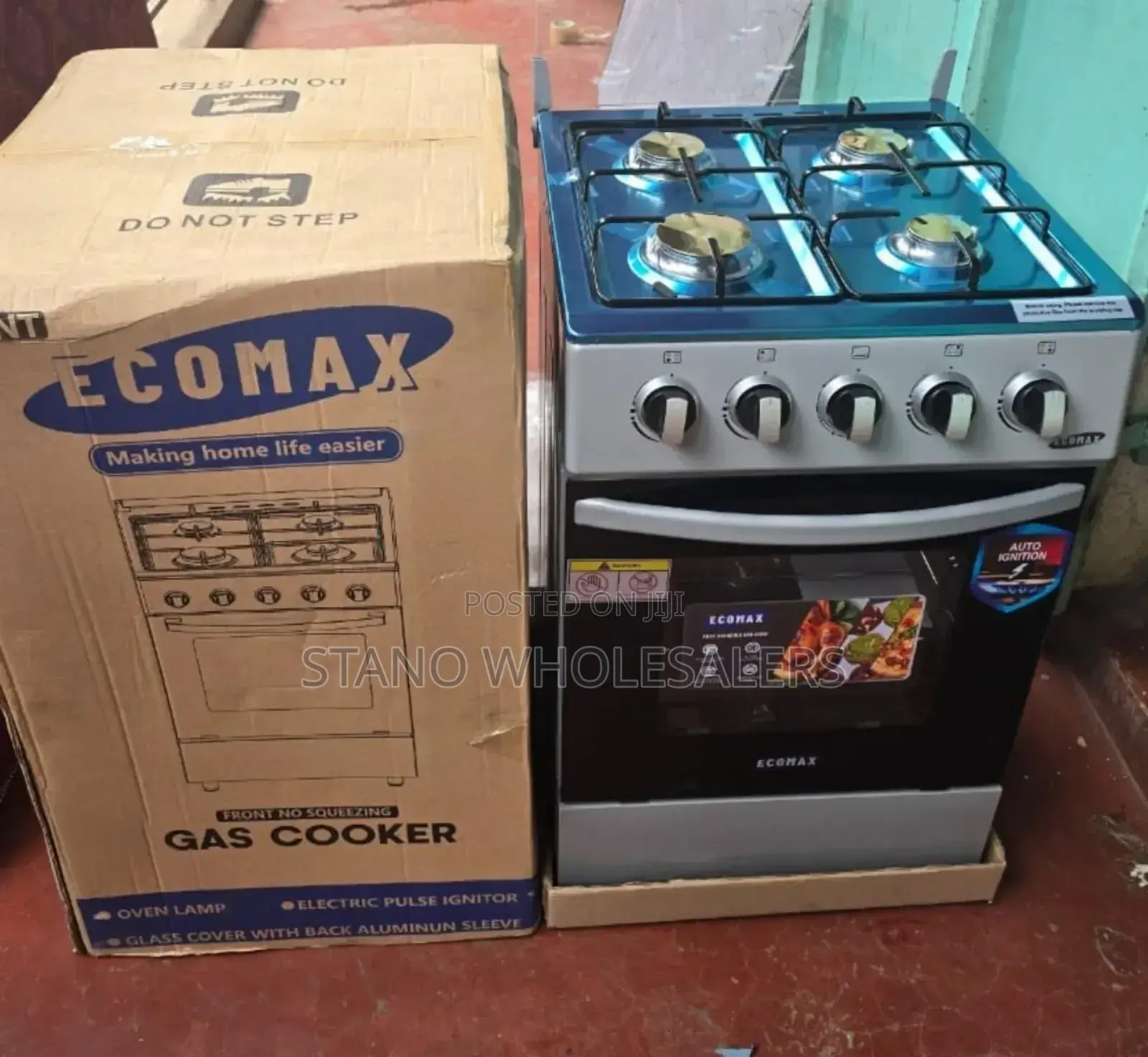 Ecomax Standing Cooker Full Gas
