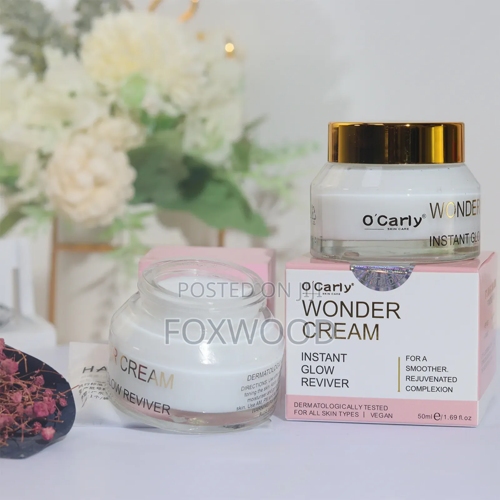 O'Carly Wonder Cream Instant Glow Reviver.