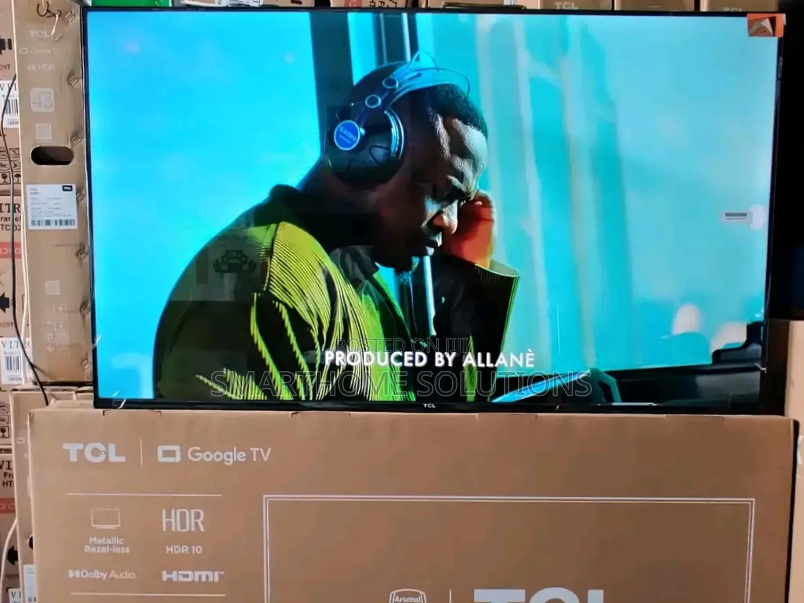 Tcl 43v6c 43 Inch Hdr Google Smart Tv New Model 2025