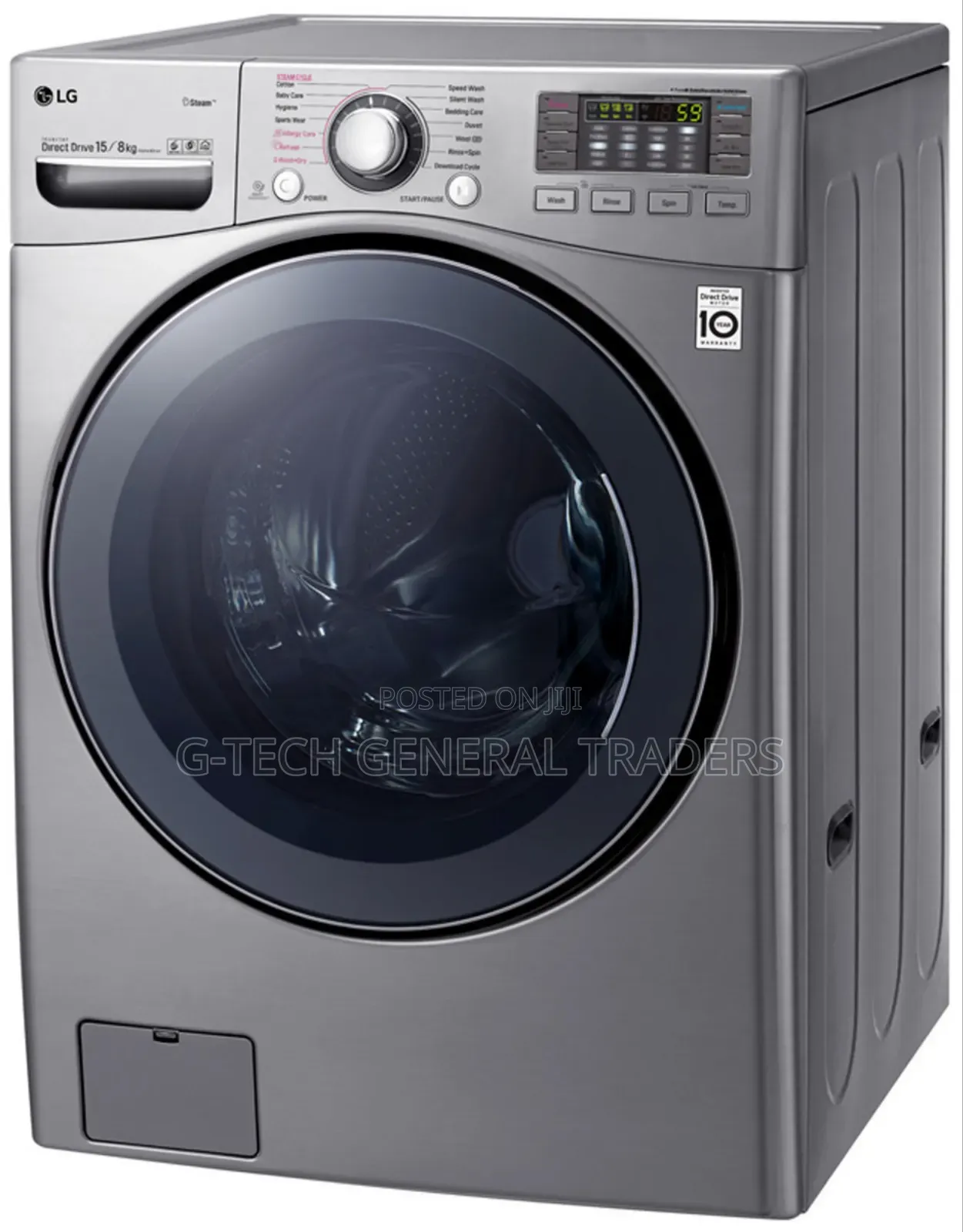 Lg 15kg/8kg Washer And Dry Front Loader Fully Automatic Machine