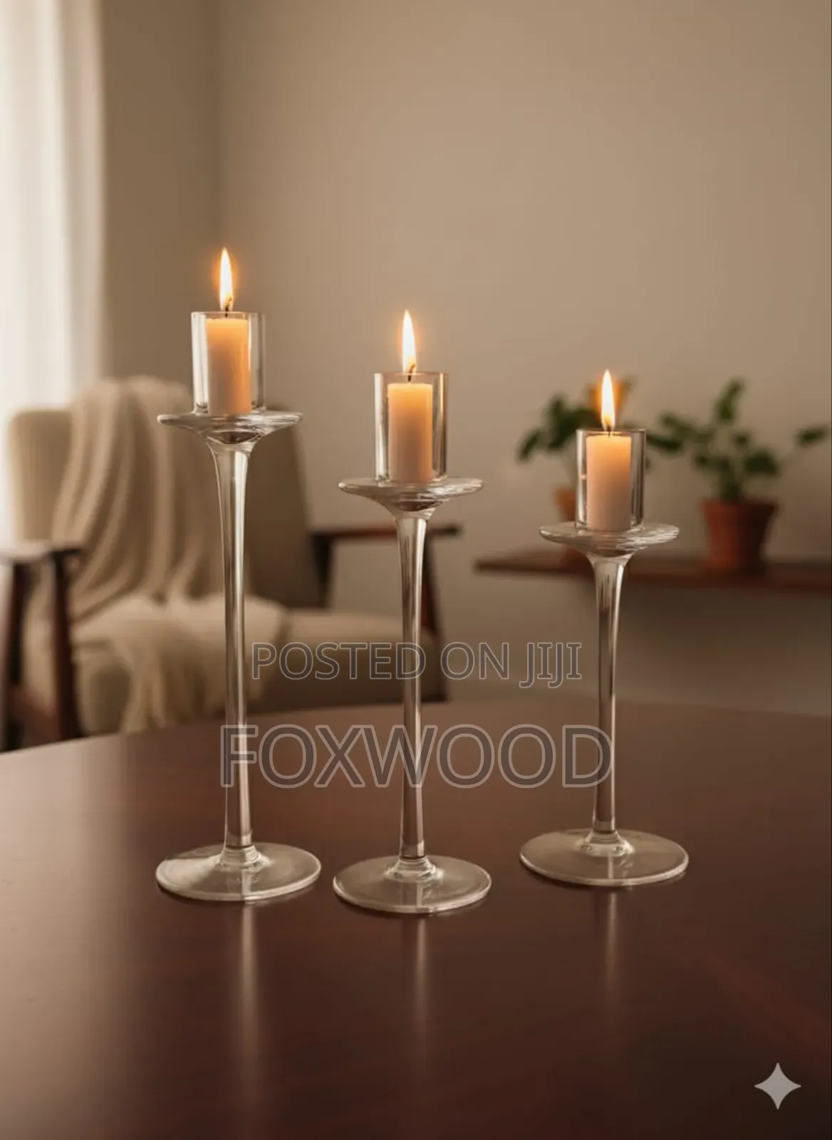 3pc Candle Holders