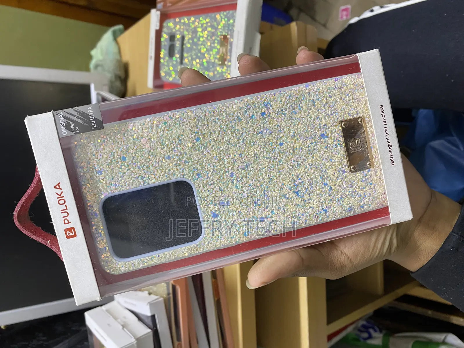 Solomo Samsung Galaxy S20 Ultra 5g Glitter Luxury Sparkle Case