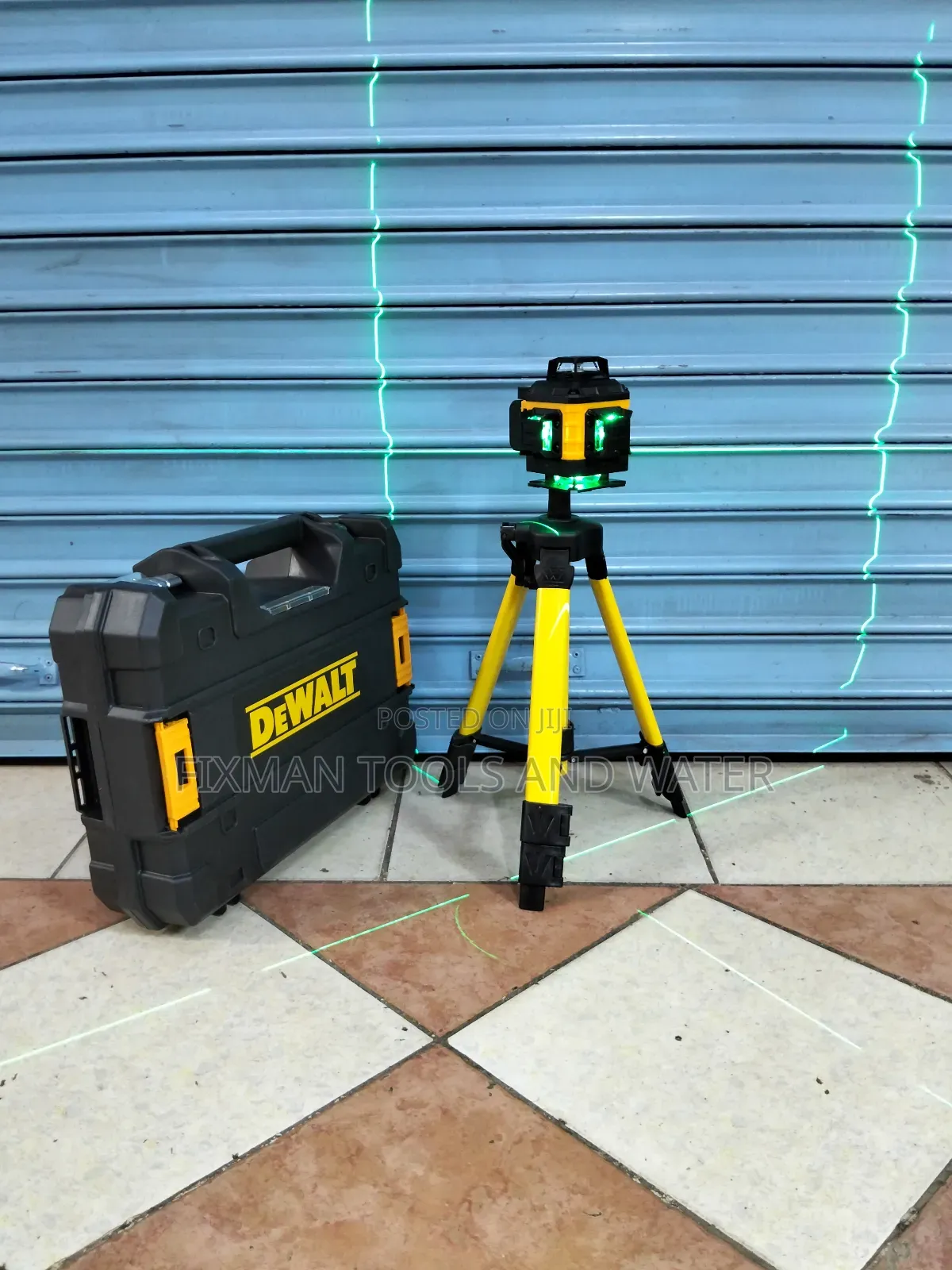 Accurate Dewalt Laser Level Machine 16 Line 360 Degrees + Free Stand