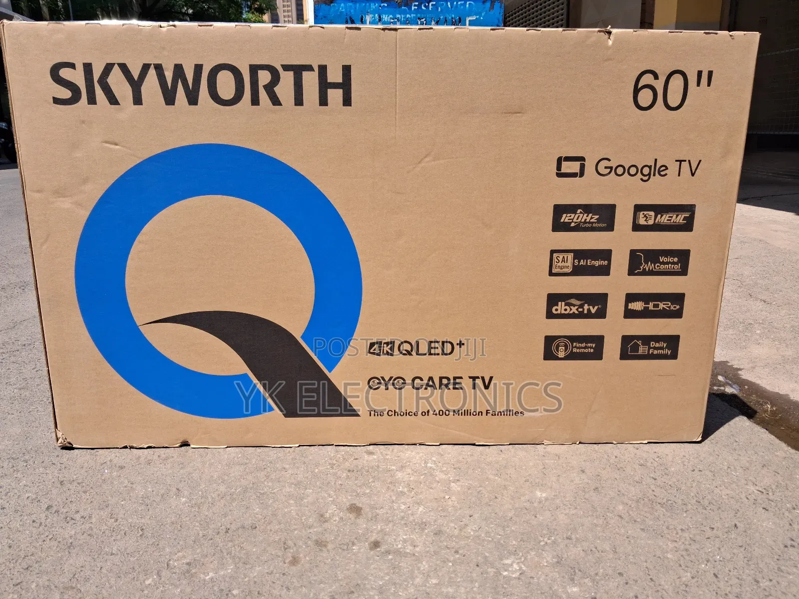 Skyworth 60inch Qled Google Tv 60q6500h (2025 Model)