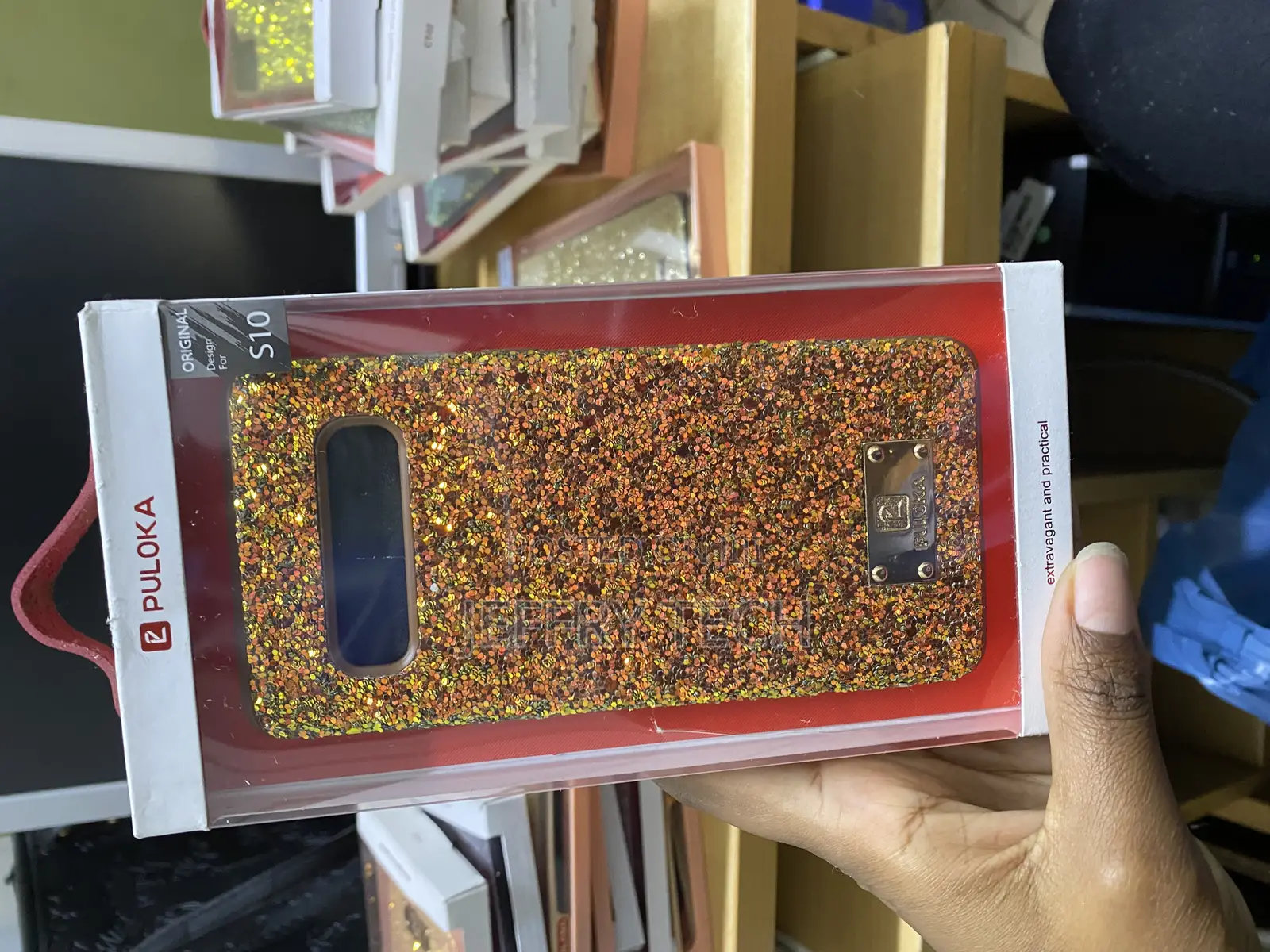 Casebus Glitter Luxury Bling Case for Samsung Galaxy S10