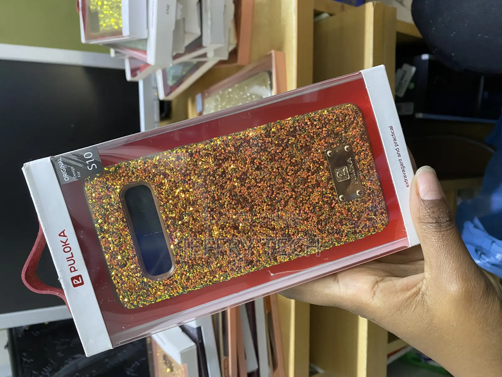 Casebus Glitter Luxury Bling Case for Samsung Galaxy S10