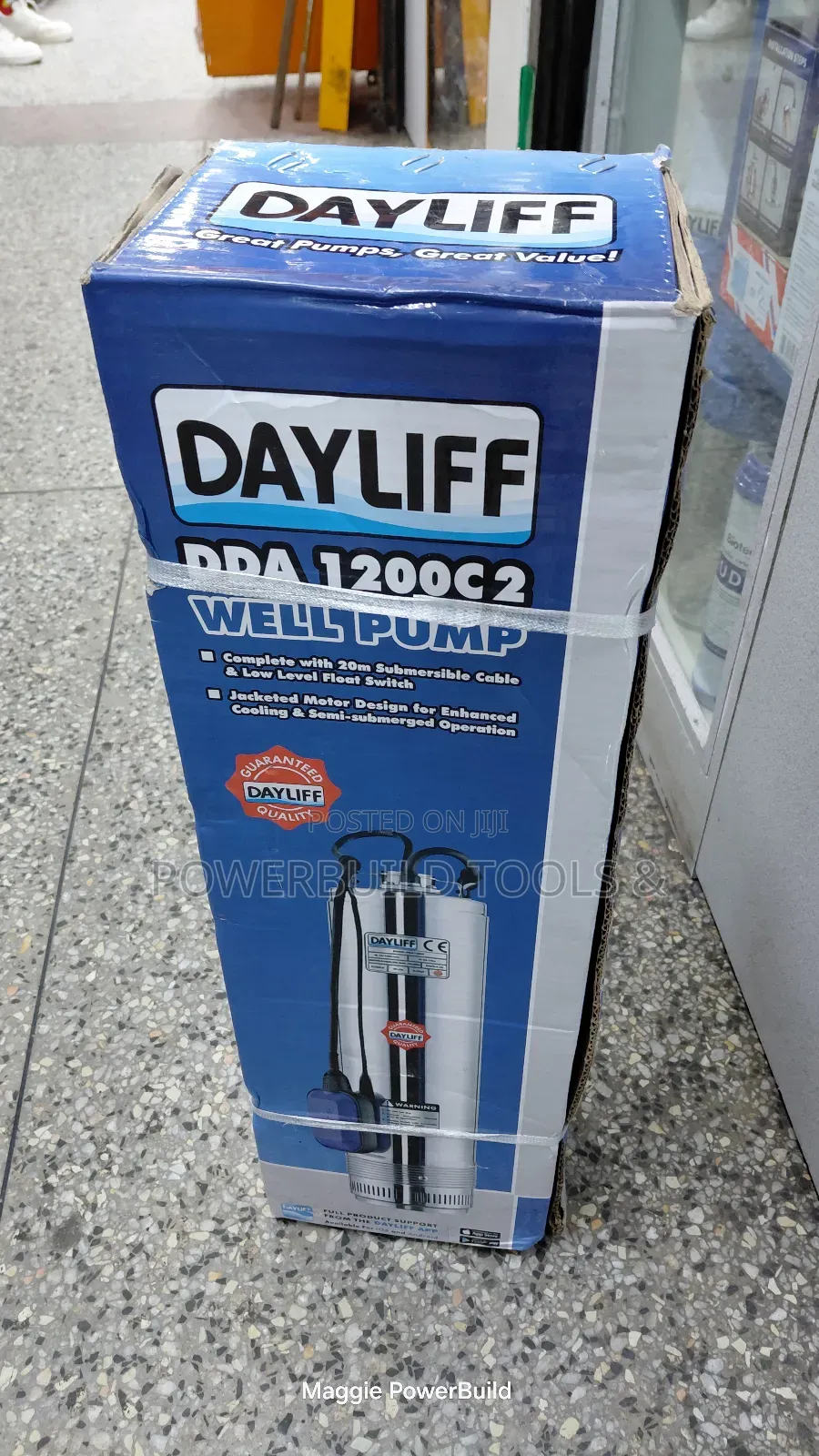Dayliff Dda 1200c2 Submersible Well Pump