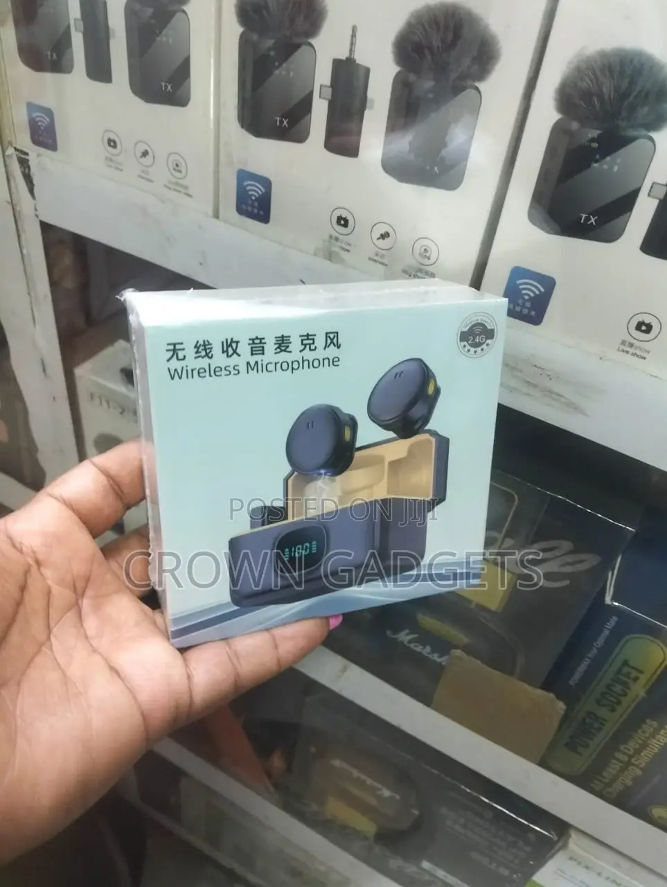 Professional Dual Wireless Clip Mic With Noise Cancellation