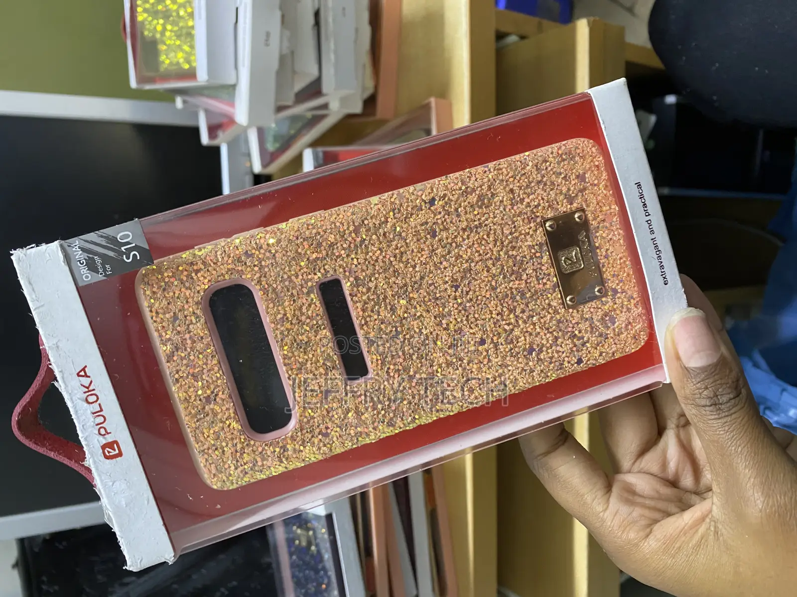 Zizo Stellar Series Samsung Galaxy S10 Diamond Glitter Luxury Case