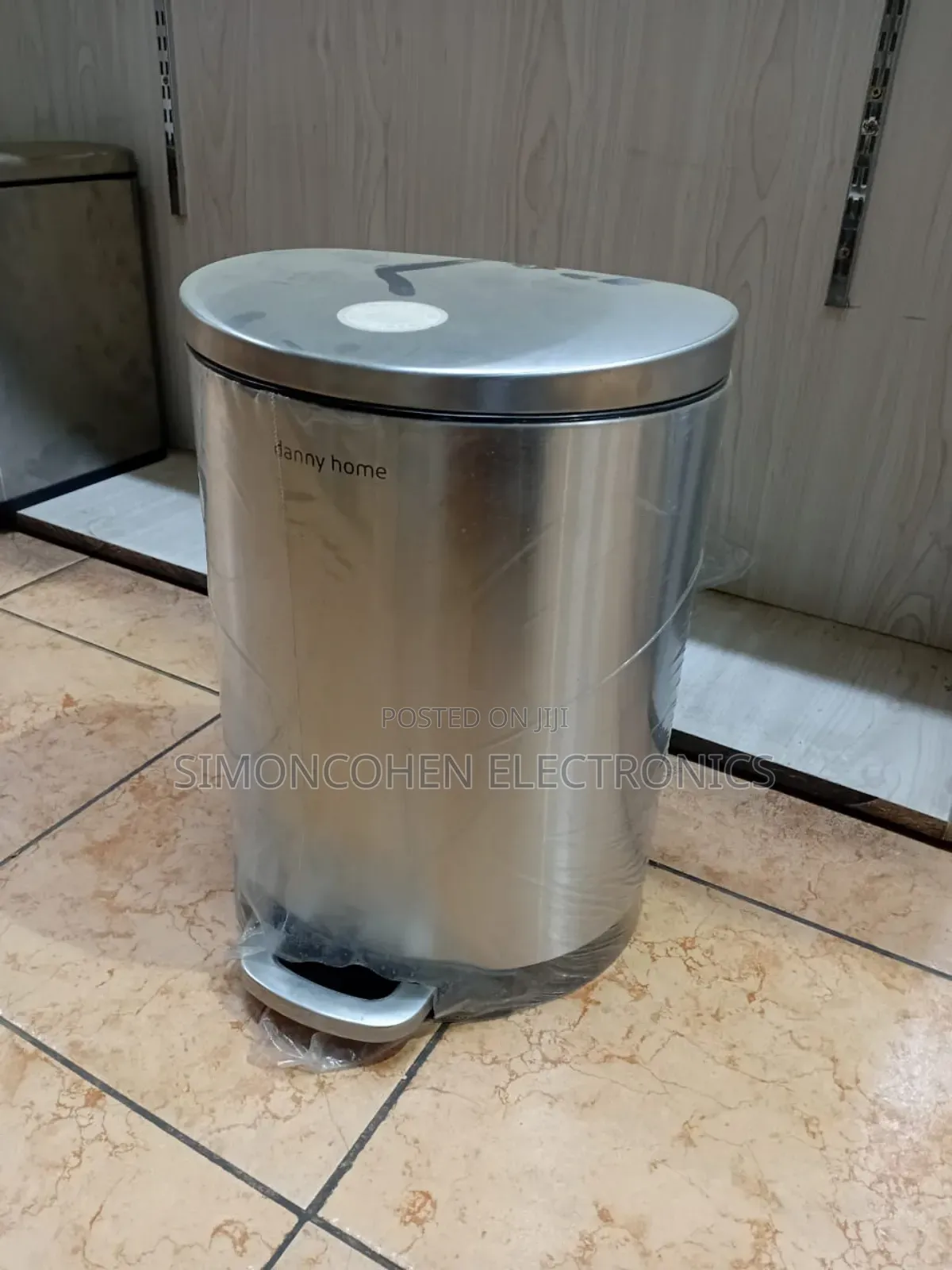 12l Stainless Steel Dustbin
