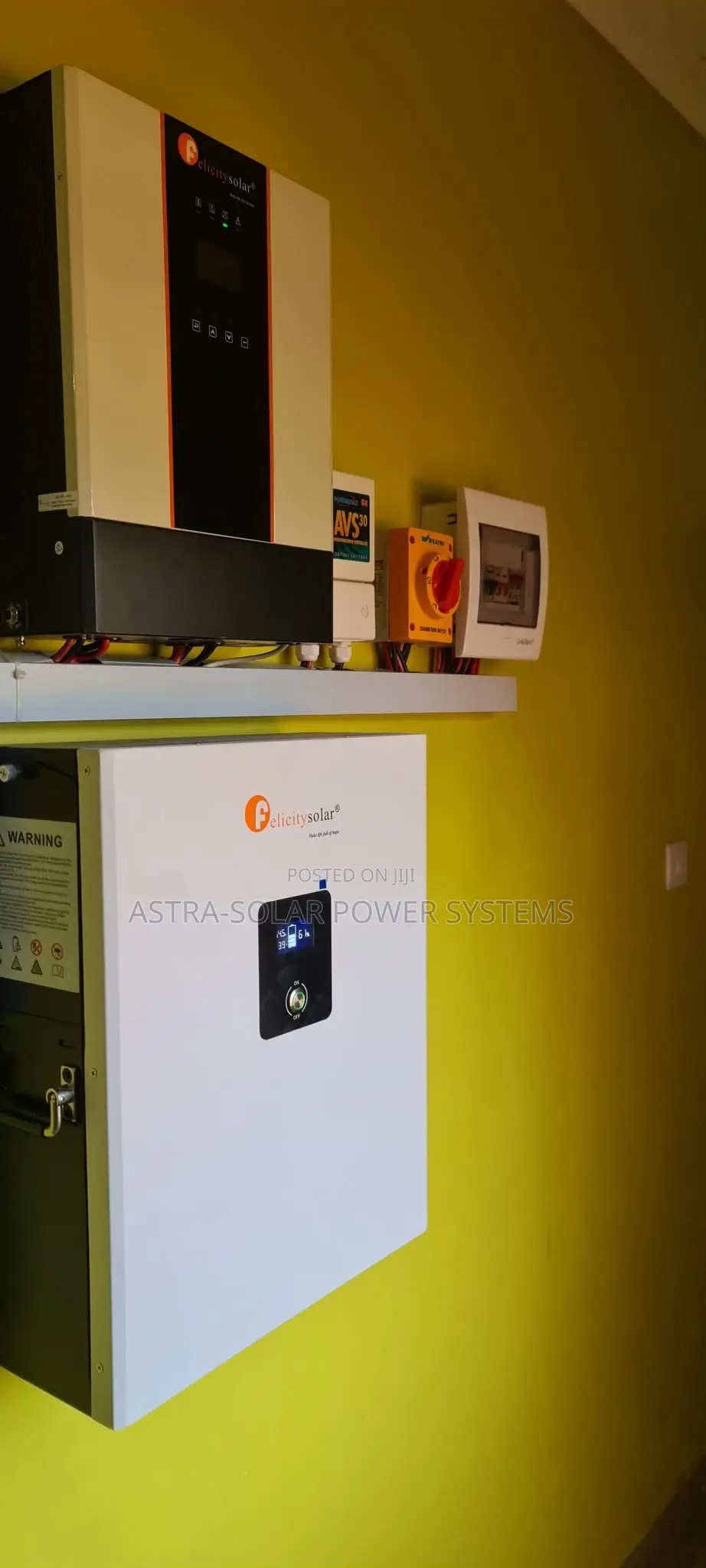 Home Backup System ~ 6kva Inverter With 5kwh Lithium Battery