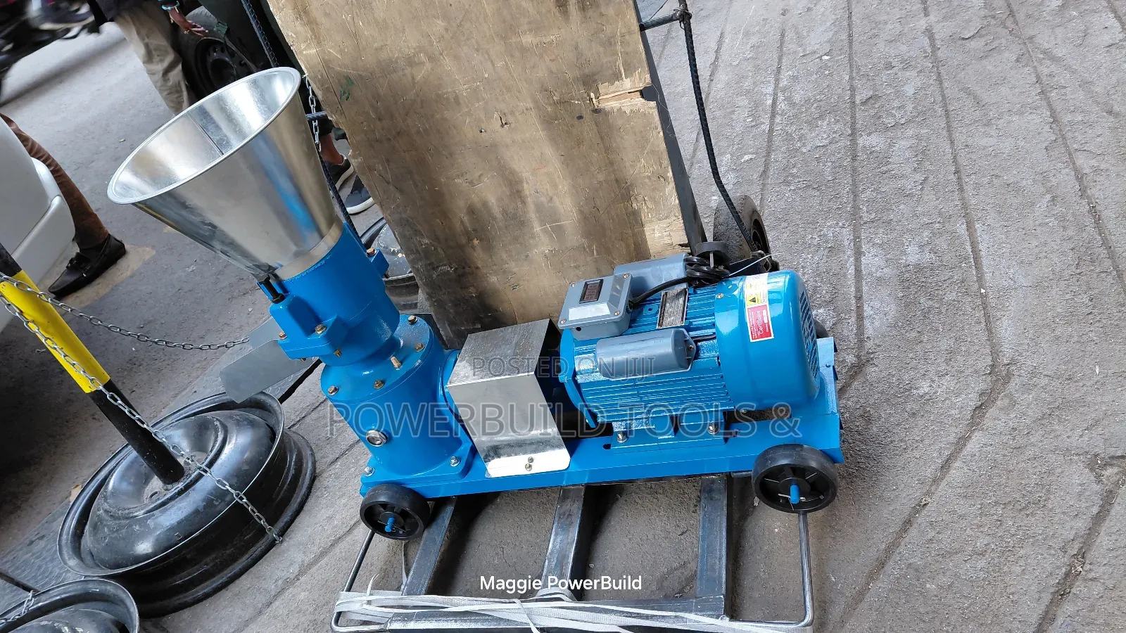 Pt1500 Lenhard Germany 200kgs Feed Pellet Machine With 5hp Motor