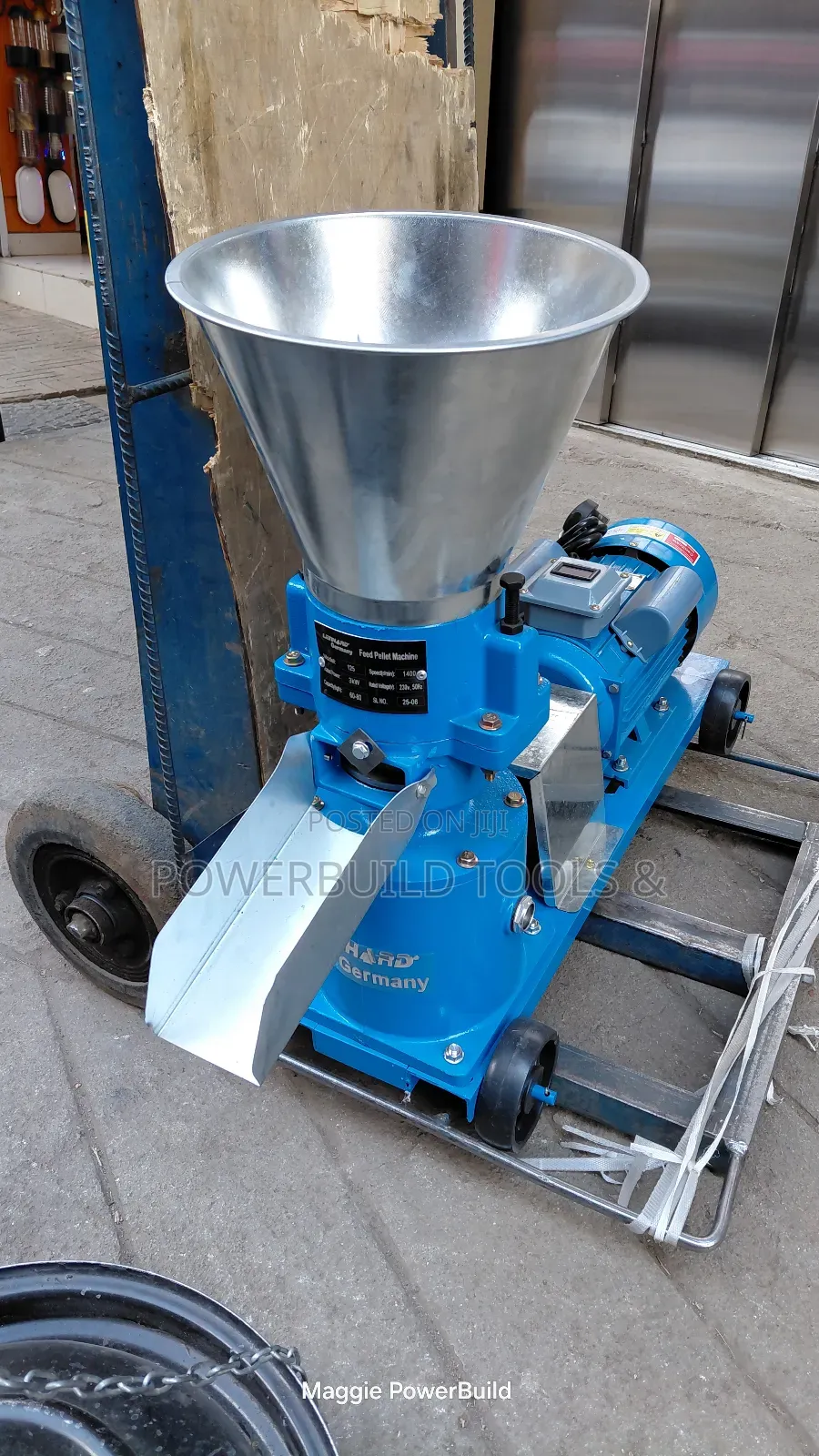 Pt1500 Lenhard Germany 200kgs Feed Pellet Machine With 5hp Motor
