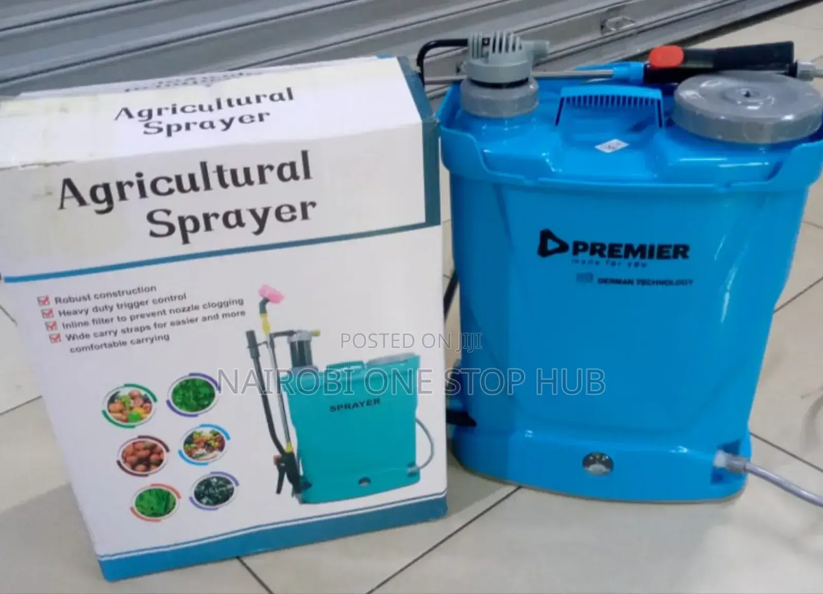 Portable Agricultural Knapsack Sprayer 20litres