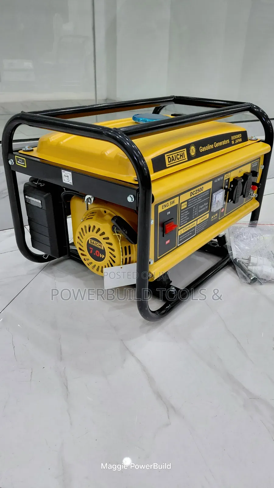 Daichi Japan 2.4kw/3.5kva Keystart Petrol Generator