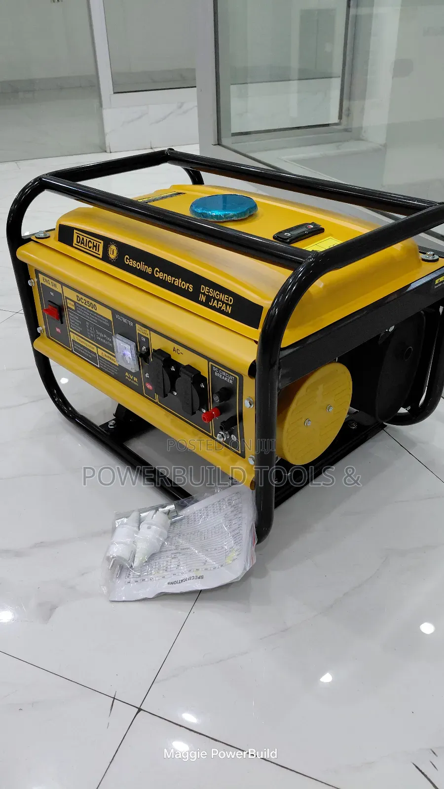 Daichi Japan 2.4kw/3.5kva Keystart Petrol Generator