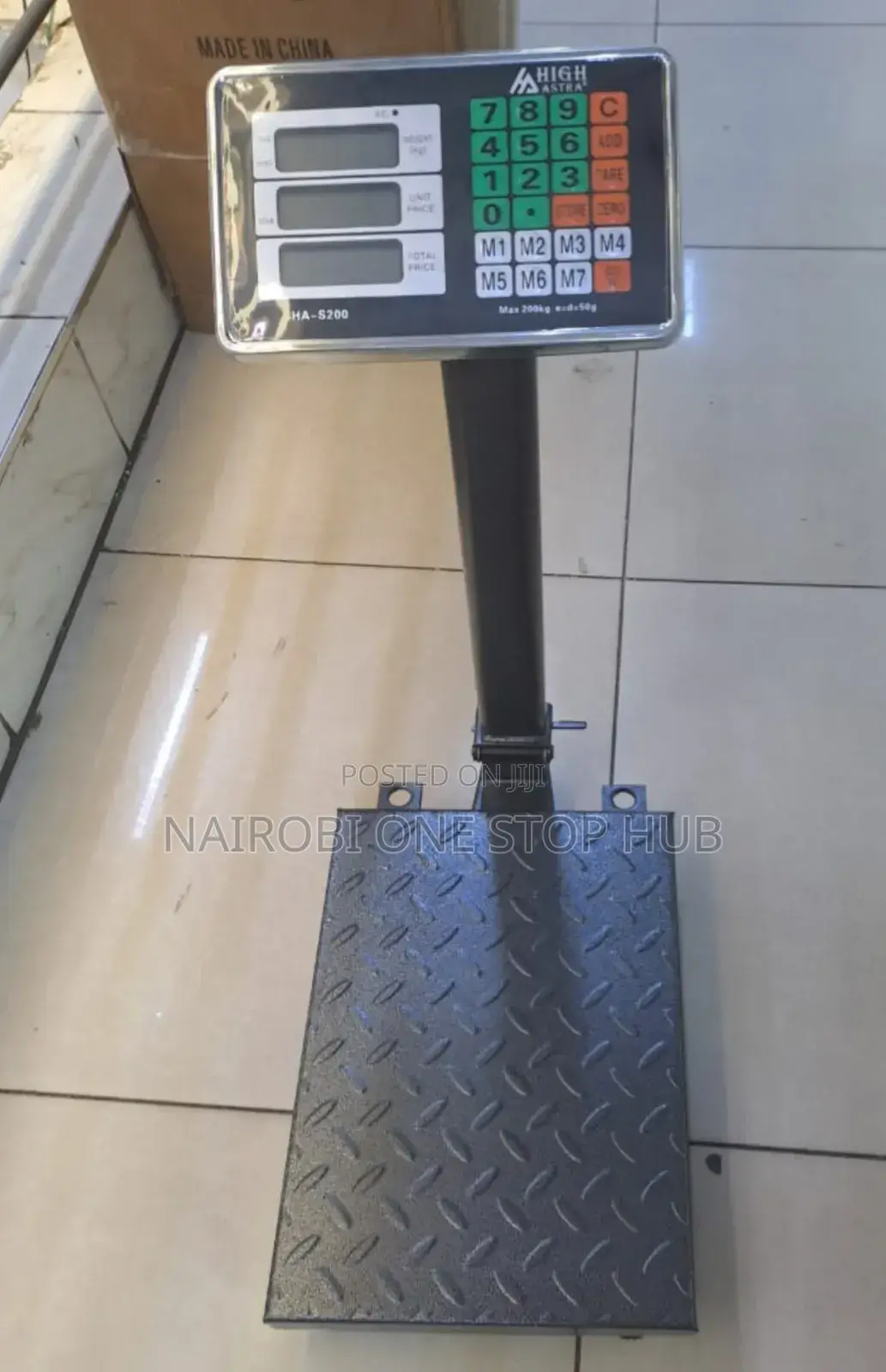 200kg Floor Platform Weighing Scale